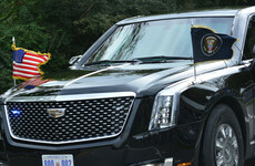 What roads will be closed as Biden attends his first events in the Republic?