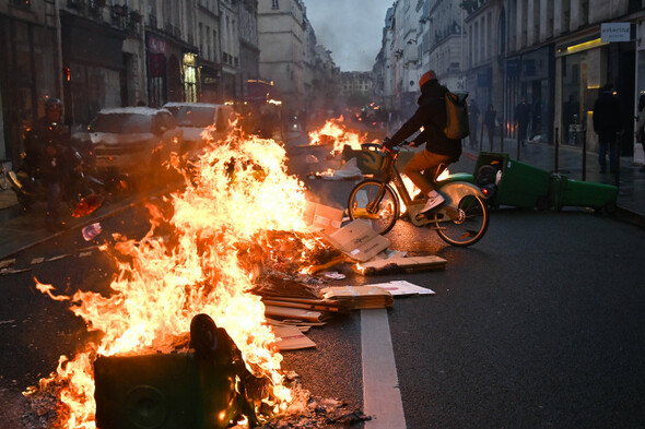 France's Macron signs controversial pension reform bill into law despite protests - Vimarsana News