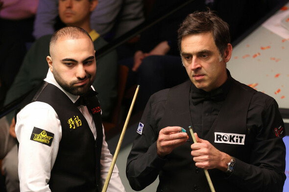 Ronnie O'Sullivan cashes in as wild Hossein Vafaei break-off shocks Crucible - Vimarsana News
