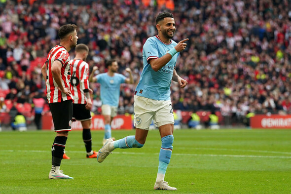 Riyad Mahrez hat-trick takes Manchester City to FA Cup final - Vimarsana News