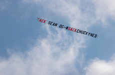 Down GAA hit out at 'vindictive actions' after plane banner seen during Donegal match