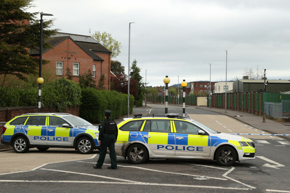 Man charged after car crashed into Belfast PSNI station yesterday - Vimarsana News