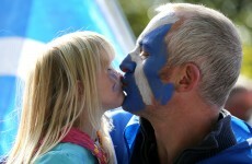 Thousands attend Scottish independence rally
