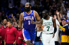 Harden heroics save Sixers as Philly squares Celtics series