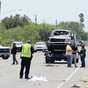 Eight dead in Texas after vehicle strikes bus queue outside migrant shelter