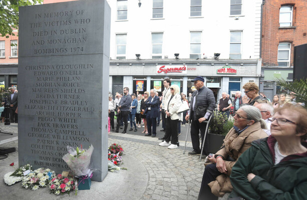 Wreath laying takes place to mark 49th anniversary of Dublin-Monaghan bombings