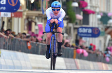 Dunbar up to seventh in standings as illness and crashes thin Giro field