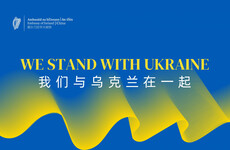 Irish embassy in Beijing to keep displays of support for Ukraine, despite Chinese govt orders