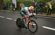 American McNulty pips Ben Healy to another Giro stage win