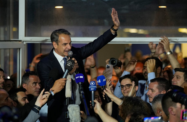 Greece’s PM wins national election, hailing victory as a ‘political earthquake’