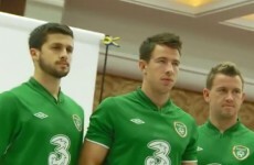 VIDEO: A first look at Ireland's new home kit