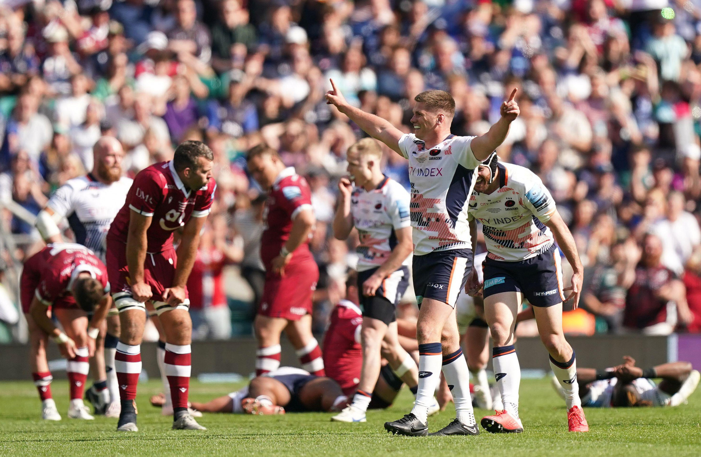 Saracens Defy Injuries To Hold Off Sale And Win Premiership Title