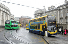 Private cars banned from driving through College Green from today