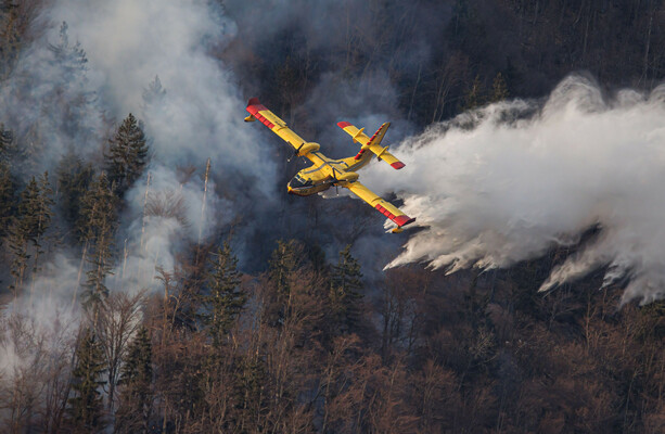 EU doubles firefighting aircraft fleet ahead of hot and dry summer