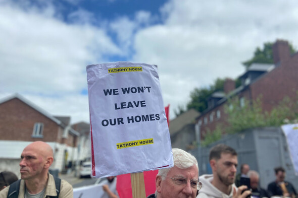 People Before Profit TD says protest against Tathony House eviction shows 'you can resist' - Vimarsana News