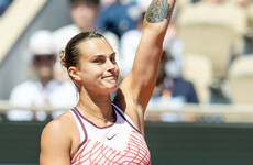 Belarusian star refuses French Open press conference 'to feel safe'