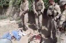 Two marines charged with urinating on Taliban dead