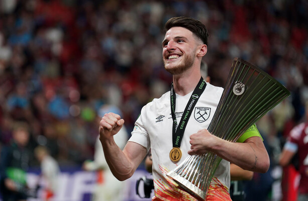 Declan Rice clear to leave West Ham after Europa Conference League success