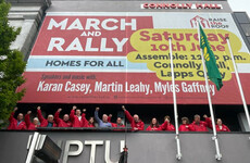 Crowds told not to blame refugees for housing crisis at Raise the Roof protest in Cork