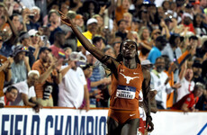 Rhasidat Adeleke sets new Irish record to win prestigious US college national title