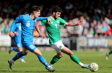 England make approach for Irish U21s striker Tom Cannon