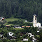 Large mass of rock slides down mountain above Swiss village evacuated last month