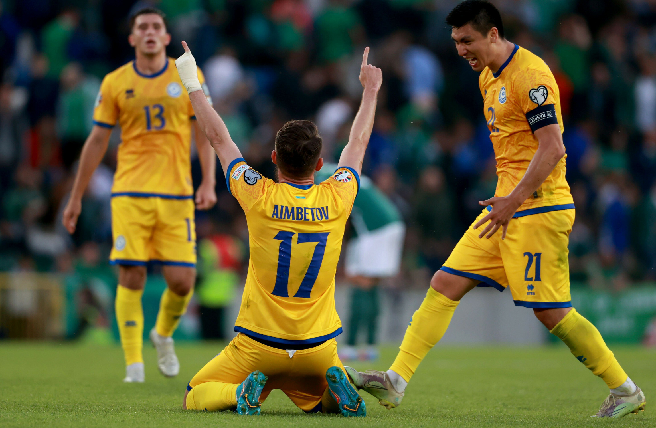 Northern Ireland stunned by last-minute Kazakhstan winner - Vimarsana News