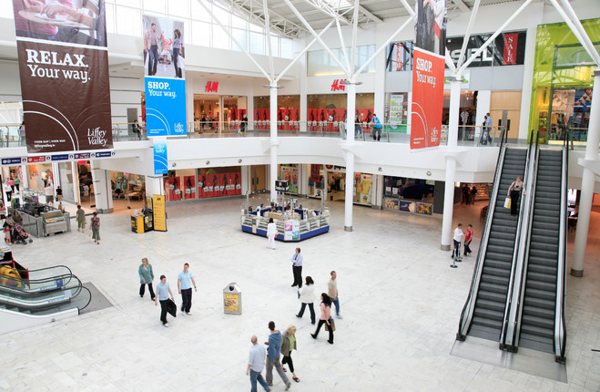 Liffey Valley and Mahon Point among major shopping centres currently ...