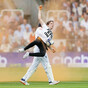 England cricketer Jonny Bairstow carries Just Stop Oil protester off pitch