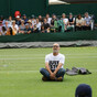 Djokovic eyes Wimbledon third round as rain and protests cause disruption