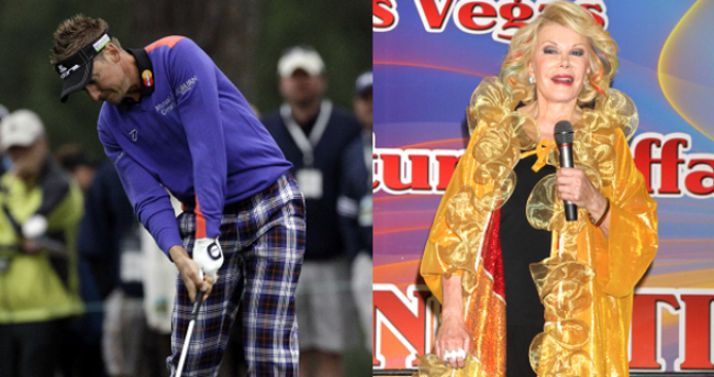 Celebrity bagmen (part II): our alternative caddies for Europe's Ryder Cup team