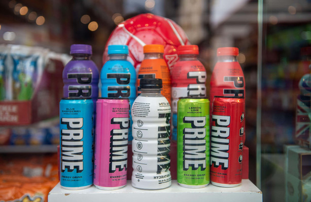 US food agency called on to investigate caffeine levels of Prime energy drink
