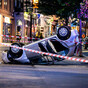 Investigations ongoing after vehicle crashes onto Baggot Street from first-floor car park
