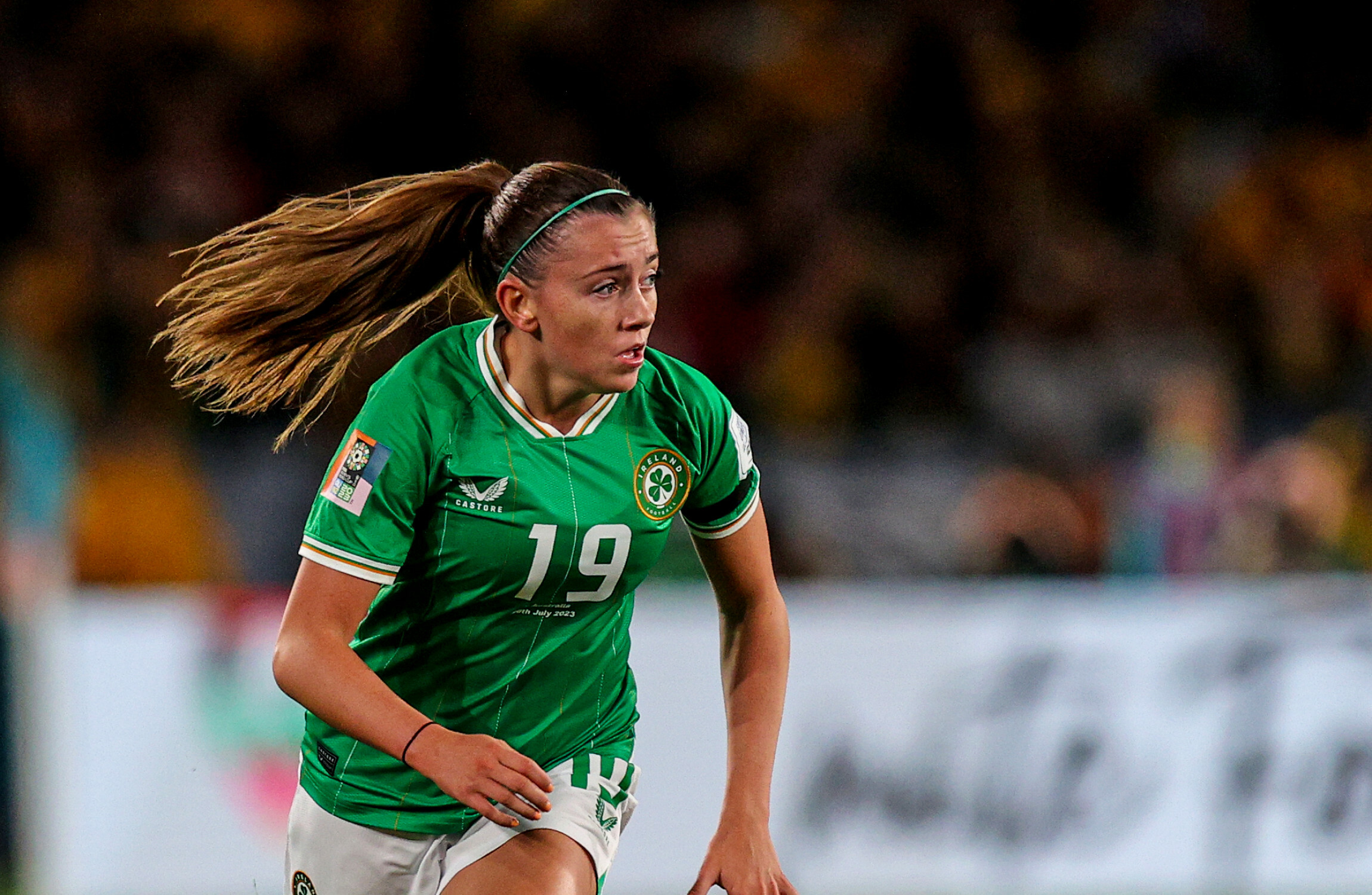 Ireland's youngest player Abbie Larkin delights teammates and coach with sparky World Cup start - Vimarsana News