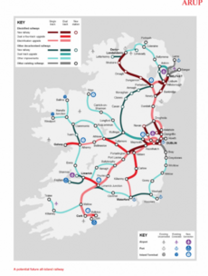 New rail plan for Ireland could double passenger numbers and increase intercity speeds to 200km/hour