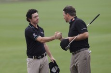 Rory McIlroy and Graeme McDowell paired together for Ryder Cup