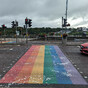 Paint daubed on rainbow pedestrian crossing in Derry being treated as a hate crime
