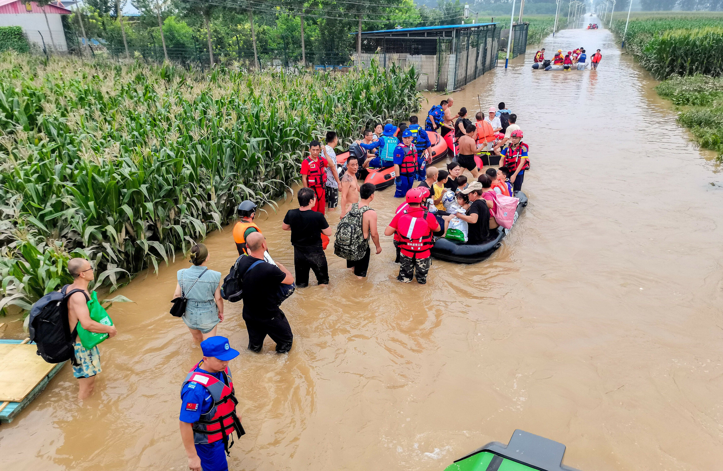 At least 30 dead after heavy flooding in northern China - Vimarsana News