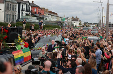 Large crowds line streets in Bray to bid farewell to Sinead O'Connor ahead of private burial