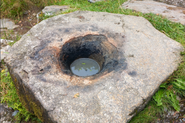 Glendalough's ancient Deer Stone monument damaged by fire in act of vandalism - Vimarsana News