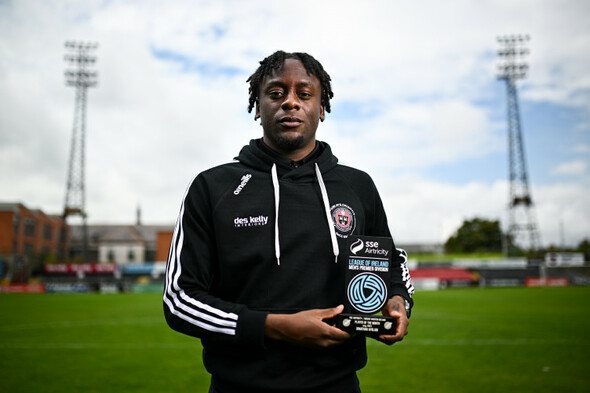 Bohs' Afolabi scoops Player of the Month award with five-goal burst - Vimarsana News