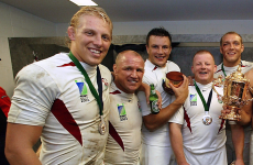 Lewis Moody: I kept my World Cup winners' medal in a Sainsburys bag