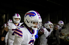 Damar Hamlin returns to NFL field seven months after cardiac arrest