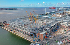 Worker, 26, dies after being injured at Everton's new stadium