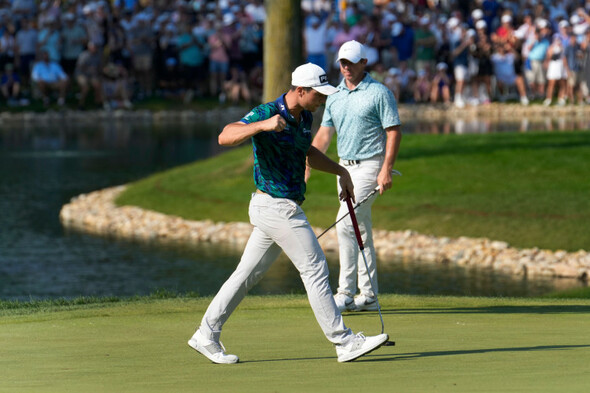 Hovland fires course-record 61, McIlroy finishes fourth at BMW Championship - Vimarsana News