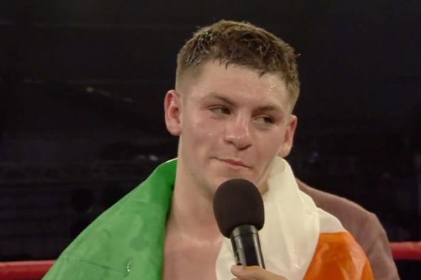 Callum Walsh maintains unbeaten pro record as opponent quits after fourth round - Vimarsana News
