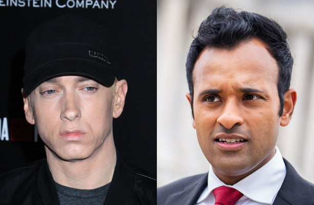 Vivek Ramaswamy, Eminem, and the Rich History of Musicians Who'd Really,  Really, Really Prefer Republican Candidates Delete Their Playlists