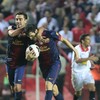 VIDEO: Last-minute Barcelona defeat 10-man Sevilla