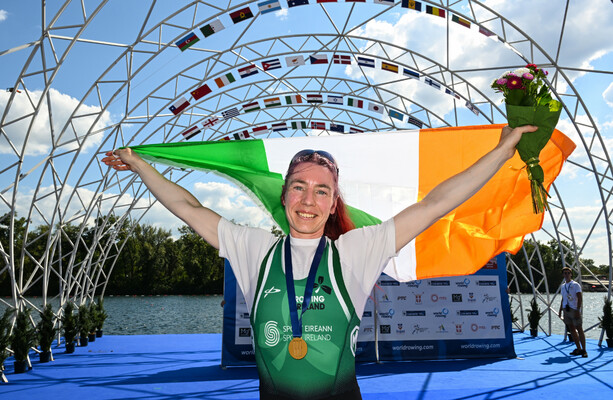Galway's Siobhán McCrohan wins gold medal at World Rowing Championships