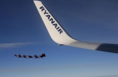It's looking a lot like Christmas: Santa-shaped UFO spotted by pilot